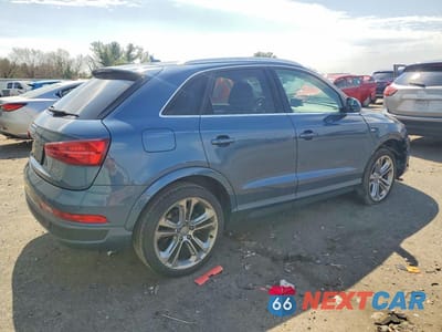 Trzecie zdjęcie samochodu z tyłu: 2016 AUDI Q3 PRESTIGE VIN:WA1GFCFSXGR007724 - miniatura