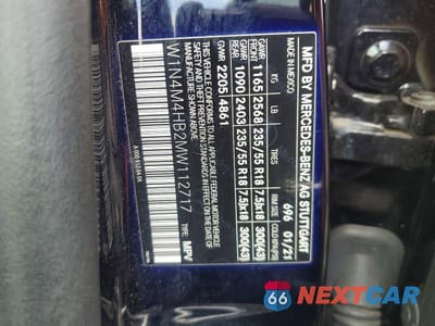 Zdjęcie 13 z 13 samochodu: 2021 MERCEDES-BENZ GLB 250 4MATIC VIN:W1N4M4HB2MW112717 - miniatura