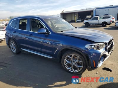 Czwarte zdjęcie samochodu z boku: 2020 BMW X3 SDRIVE30I VIN:5UXTY3C05L9C13885 - miniatura