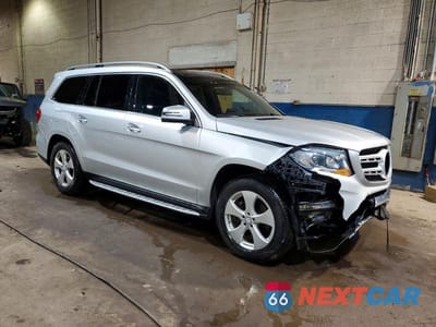 Czwarte zdjęcie samochodu z boku: 2017 MERCEDES-BENZ GLS 450 4MATIC VIN:4JGDF6EE5HA793983 - miniatura