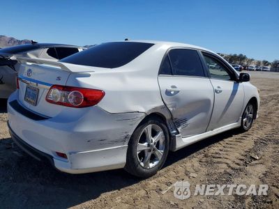 Trzecie zdjęcie samochodu z tyłu: 2012 TOYOTA COROLLA S VIN:5YFBU4EE1CP067371 - miniatura
