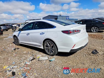 Drugie zdjęcie samochodu z przodu: 2018 HYUNDAI SONATA HYBRID LIMITED VIN:KMHE34L30JA083477 - miniatura