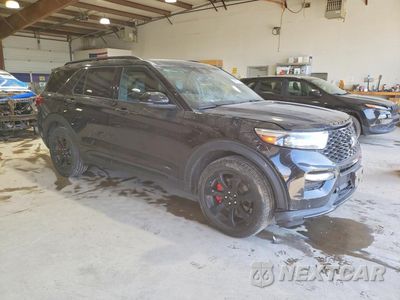 Czwarte zdjęcie samochodu z boku: 2022 FORD EXPLORER ST VIN:1FM5K8GC4NGB97764 - miniatura