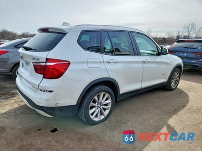 Trzecie zdjęcie samochodu z tyłu: 2016 BMW X3 XDRIVE28I VIN:5UXWX9C59G0D63989 - miniatura