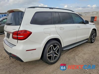 Trzecie zdjęcie samochodu z tyłu: 2017 MERCEDES-BENZ GLS 550 4MATIC VIN:4JGDF7DE1HA954563 - miniatura