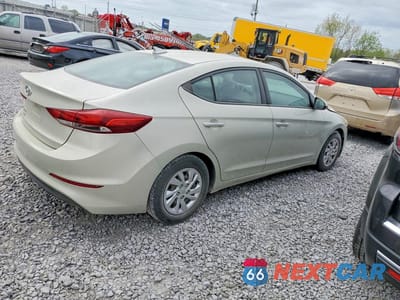 Trzecie zdjęcie samochodu z tyłu: 2017 HYUNDAI ELANTRA SE VIN:5NPD74LF3HH141275 - miniatura