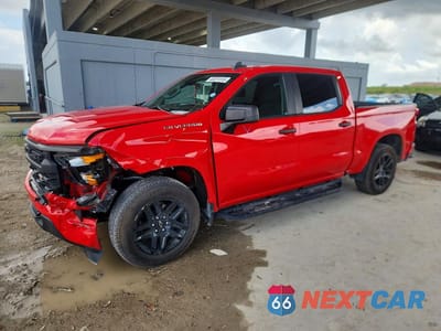2022 CHEVROLET SILVERADO C1500 CUSTOM 1GCPABEK1NZ587765 - główne zdjęcie licytacji z USA - miniatura