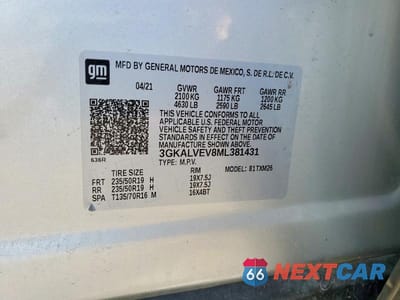 Zdjęcie 13 z 13 samochodu: 2021 GMC TERRAIN SLT VIN:3GKALVEV8ML381431 - miniatura