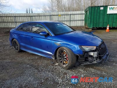 Czwarte zdjęcie samochodu z boku: 2016 AUDI S3 PREMIUM PLUS VIN:WAUB1GFF6G1058836 - miniatura