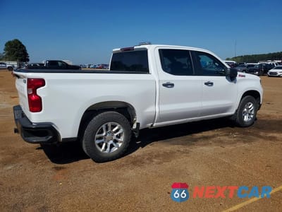 Trzecie zdjęcie samochodu z tyłu: 2023 CHEVROLET SILVERADO K1500 VIN:2GCUDAED7P1113854 - miniatura
