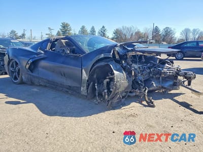 Czwarte zdjęcie samochodu z boku: 2020 CHEVROLET CORVETTE STINGRAY 2LT VIN:1G1Y72D49L5116966 - miniatura