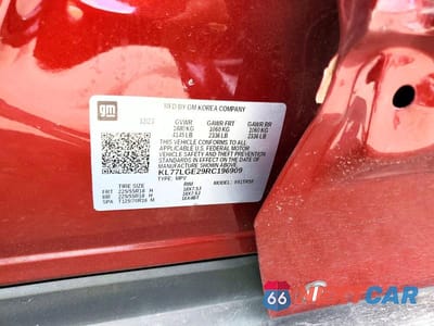Zdjęcie 12 z 12 samochodu: 2024 CHEVROLET TRAX 1RS VIN:KL77LGE29RC196909 - miniatura