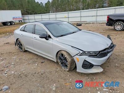 Czwarte zdjęcie samochodu z boku: 2021 KIA K5 GT-LINE VIN:5XXG64J29MG018523 - miniatura