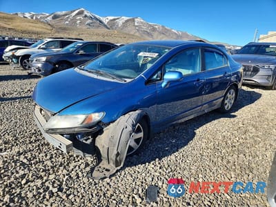 2010 HONDA CIVIC LX 19XFA1F58AE045180 - główne zdjęcie licytacji z USA - miniatura