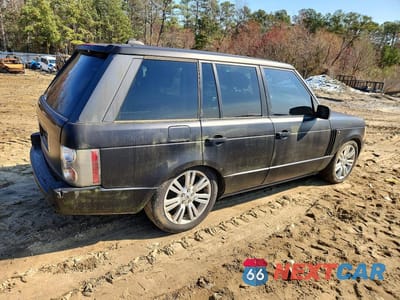 Trzecie zdjęcie samochodu z tyłu: 2006 LAND ROVER RANGE ROVER HSE VIN:SALMF15466A235659 - miniatura