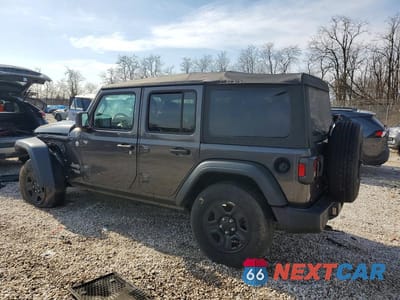 Drugie zdjęcie samochodu z przodu: 2020 JEEP WRANGLER UNLIMITED SPORT VIN:1C4HJXDN5LW268154 - miniatura