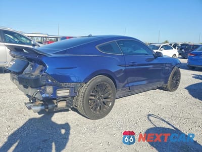 Trzecie zdjęcie samochodu z tyłu: 2020 FORD MUSTANG GT VIN:1FA6P8CFXL5104528 - miniatura