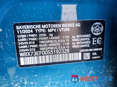 Zdjęcie 12 z 12 samochodu: 2025 BMW X1 XDRIVE28I VIN:WBX73EF00S5192328 - miniatura
