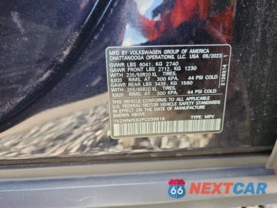 Zdjęcie 13 z 13 samochodu: 2023 VOLKSWAGEN ID.4 PRO S VIN:1V2WNPE82PC036816 - miniatura