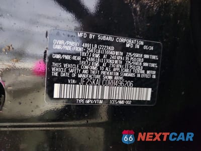 Zdjęcie 12 z 12 samochodu: 2024 SUBARU FORESTER LIMITED VIN:JF2SKALC0RH496206 - miniatura
