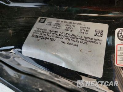 Zdjęcie 13 z 13 samochodu: 2018 CHEVROLET CAMARO LT VIN:1G1FB3DS0J0151397 - miniatura