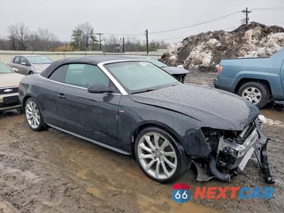 Czwarte zdjęcie samochodu z boku: 2016 AUDI A5 PREMIUM PLUS S-LINE VIN:WAUM2AFH6GN008404 - miniatura