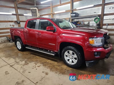 Czwarte zdjęcie samochodu z boku: 2018 GMC CANYON SLE VIN:1GTG6CEN6J1104796 - miniatura