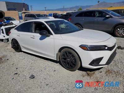 Czwarte zdjęcie samochodu z boku: 2022 HONDA CIVIC SPORT VIN:2HGFE2F58NH587949 - miniatura