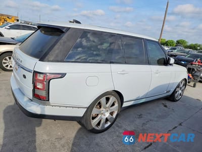 Trzecie zdjęcie samochodu z tyłu: 2017 LAND ROVER RANGE ROVER SUPERCHARGED VIN:SALGS2FEXHA351813 - miniatura