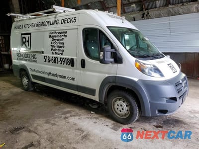 Czwarte zdjęcie samochodu z boku: 2018 RAM PROMASTER 2500 DELIVERY VAN VIN:3C6TRVDG4JE136946 - miniatura