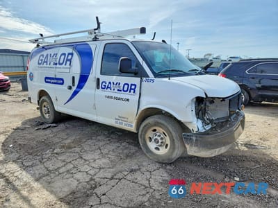 Czwarte zdjęcie samochodu z boku: 2024 GMC SAVANA G3500 PARATRANSIT CARGO VIN:1GTW7AF77R1178611 - miniatura