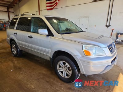 Czwarte zdjęcie samochodu z boku: 2005 HONDA PILOT EXL VIN:2HKYF18535H523210 - miniatura