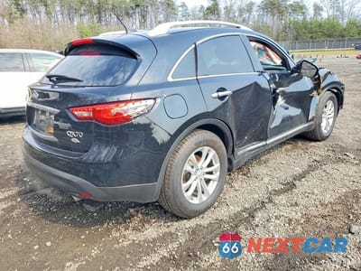 Trzecie zdjęcie samochodu z tyłu: 2015 INFINITI QX70 BASE VIN:JN8CS1MW3FM482643 - miniatura