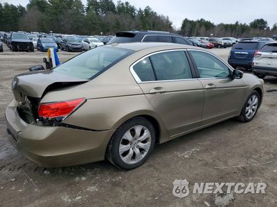 Trzecie zdjęcie samochodu z tyłu: 2010 HONDA ACCORD EXL VIN:1HGCP2F86AA077793 - miniatura