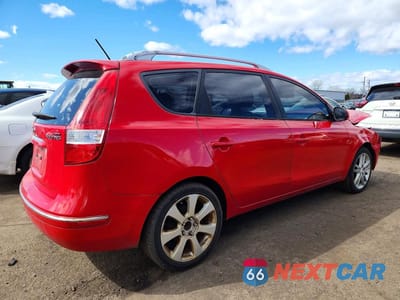 Trzecie zdjęcie samochodu z tyłu: 2011 HYUNDAI ELANTRA TOURING SE VIN:KMHDC8AE3BU113532 - miniatura