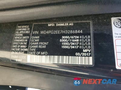 Zdjęcie 13 z 14 samochodu: 2017 MERCEDES-BENZ METRIS VIN:WD4PG2EE7H3286844 - miniatura