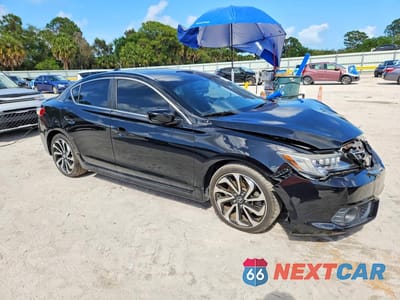 Czwarte zdjęcie samochodu z boku: 2017 ACURA ILX PREMIUM VIN:19UDE2F87HA013072 - miniatura