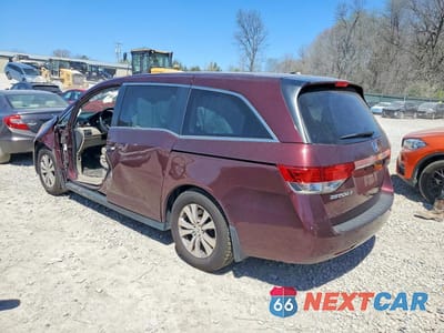 Drugie zdjęcie samochodu z przodu: 2015 HONDA ODYSSEY EXL VIN:5FNRL5H66FB082704 - miniatura