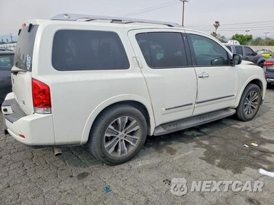 Trzecie zdjęcie samochodu z tyłu: 2015 NISSAN ARMADA SL VIN:5N1AA0ND6FN612742 - miniatura