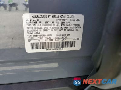 Zdjęcie 13 z 13 samochodu: 2024 NISSAN ARIYA EVOLVE+ VIN:JN1BF0BA2RM436676 - miniatura