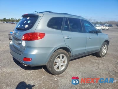 Trzecie zdjęcie samochodu z tyłu: 2009 HYUNDAI SANTA FE LIMITED VIN:5NMSH13E69H332360 - miniatura