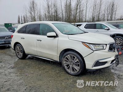 Czwarte zdjęcie samochodu z boku: 2018 ACURA MDX TECHNOLOGY VIN:5J8YD4H55JL021314 - miniatura