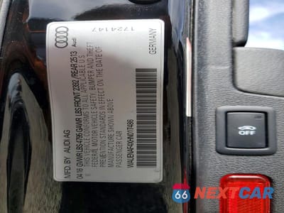 Zdjęcie 12 z 12 samochodu: 2017 AUDI A4 PREMIUM PLUS VIN:WAUENAF4XHN017486 - miniatura