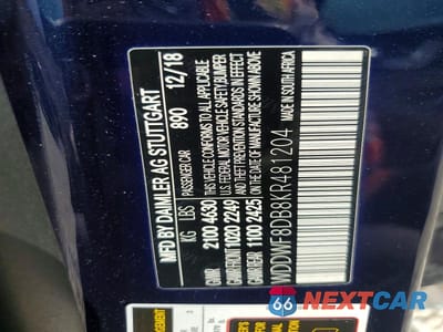 Zdjęcie 13 z 13 samochodu: 2019 MERCEDES-BENZ C 300 VIN:WDDWF8DB8KR481204 - miniatura