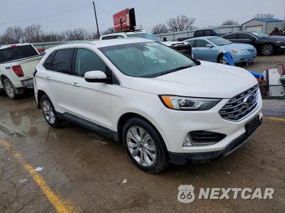 Czwarte zdjęcie samochodu z boku: 2019 FORD EDGE TITANIUM VIN:2FMPK3K97KBB32613 - miniatura