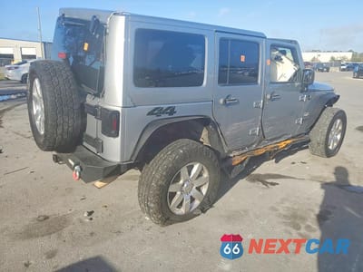 Trzecie zdjęcie samochodu z tyłu: 2013 JEEP WRANGLER UNLIMITED SAHARA VIN:1C4BJWEGXDL609924 - miniatura