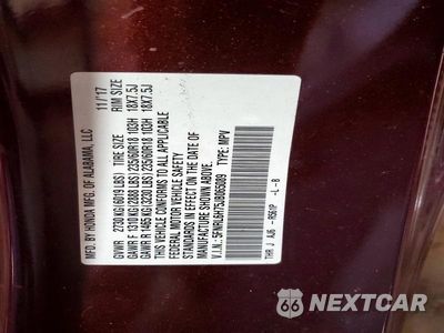 Zdjęcie 14 z 14 samochodu: 2018 HONDA ODYSSEY EXL VIN:5FNRL6H75JB065089 - miniatura