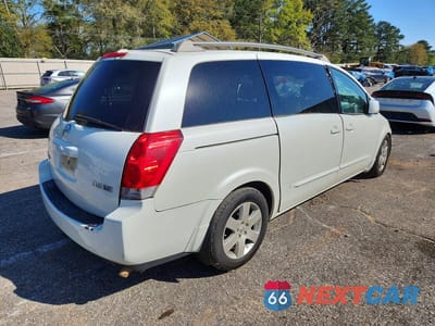 Trzecie zdjęcie samochodu z tyłu: 2006 NISSAN QUEST 3.5 VIN:5N1BV28U06N120577 - miniatura