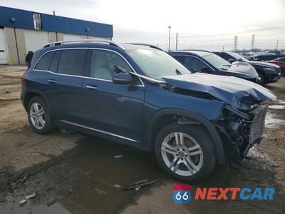 Czwarte zdjęcie samochodu z boku: 2020 MERCEDES-BENZ GLB 250 4MATIC VIN:W1N4M4HB4LW041809 - miniatura