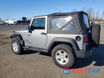 Drugie zdjęcie samochodu z przodu: 2017 JEEP WRANGLER SPORT VIN:1C4GJWAG5HL660877 - miniatura
